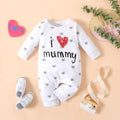 HeartWhisper – Cotton Long-Sleeve Printed Baby Jumpsuit